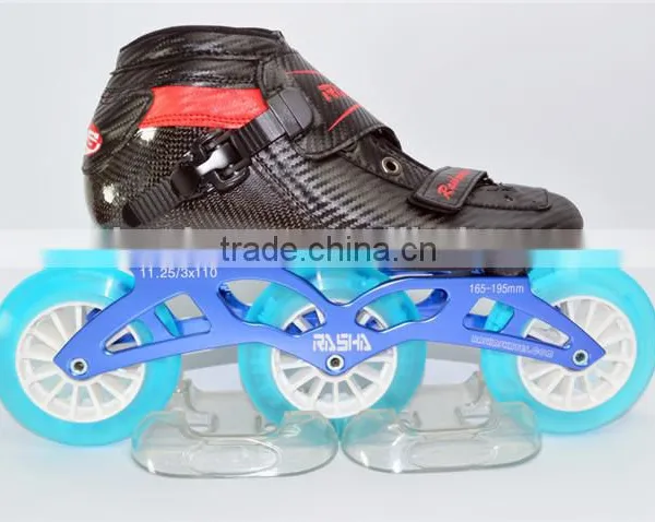Speed Skate 110mm 100mm 90mm Wheels Racing Skate Roller Skate India photo-2