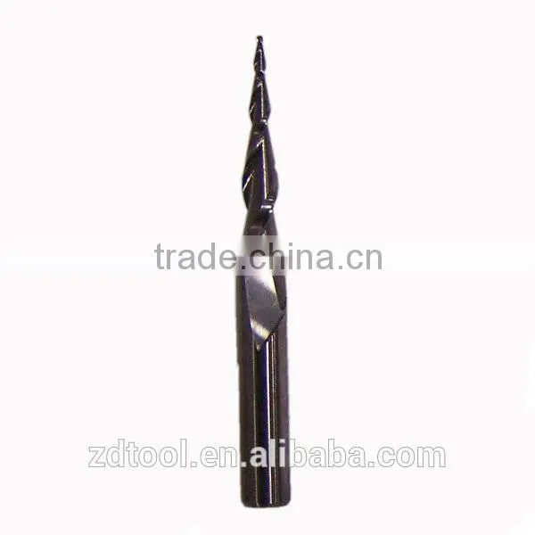 HSSCo8 2 Flute Spiral Tapered End Mills photo-3