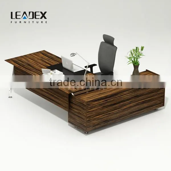 Latest Design Hot Sale Manager Desk With Alum Frame photo-5