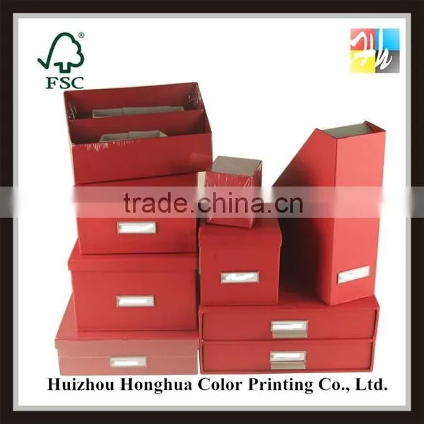 Office Stationery Series Files Packing Bespoke Box Storage Packaging