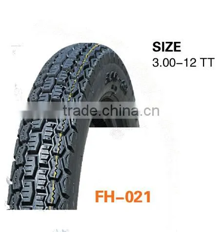 3.00-8 TUBELESS TYRE MOTORCYCLE PARTS SCOOTER TYRE photo-3