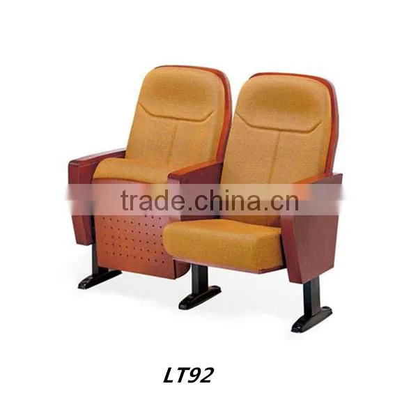 Theater Auditorium Furniture Cinema Equipment Folding Theater Chair for Sale LT92