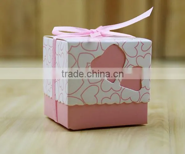 Heart Wedding Box Bomboniere Candy Box Wedding Gift Favour Party Supply photo-3