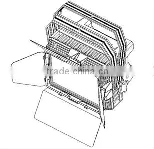 Dmx 160w Led Studio Light Theater Stage Lighting Led Panel Light photo-3