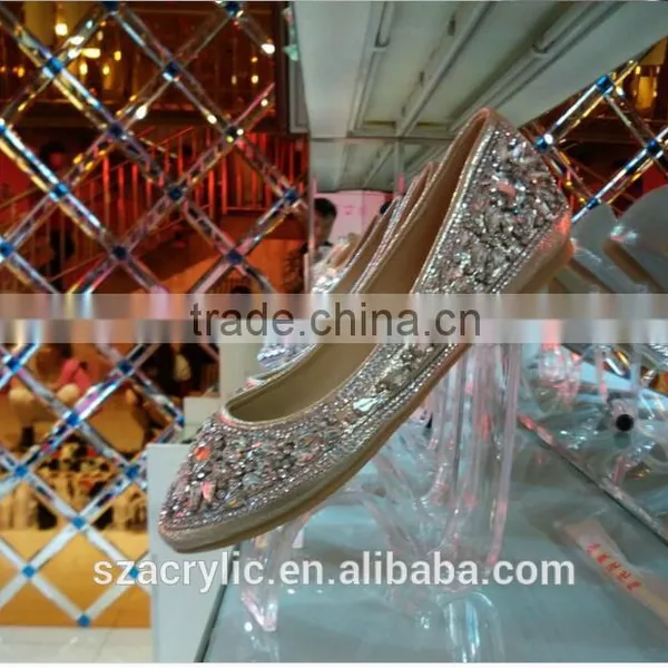 Acrylic Shoe Display Shelf photo-2