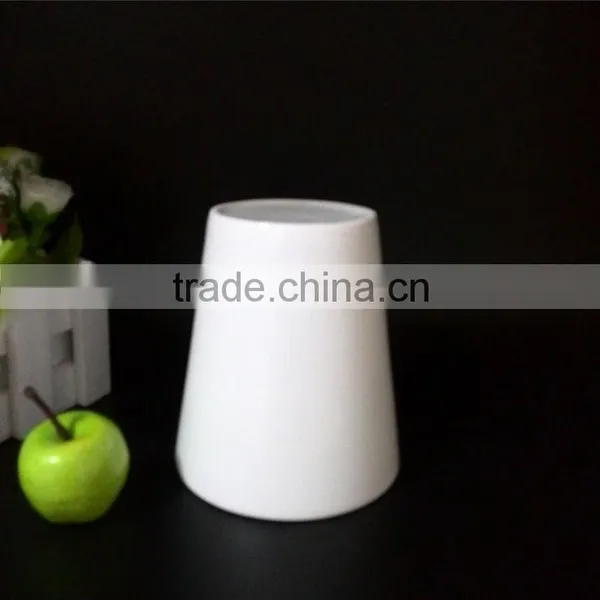 China Wholesale Bulk Porcelain White Custom Ceramic Coffee Cups Without Handle photo-3