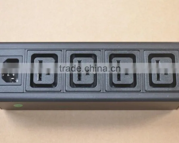 IEC C14 to IEC C19 Socket 4-way Outlet Power Distribution Board & Power Strip