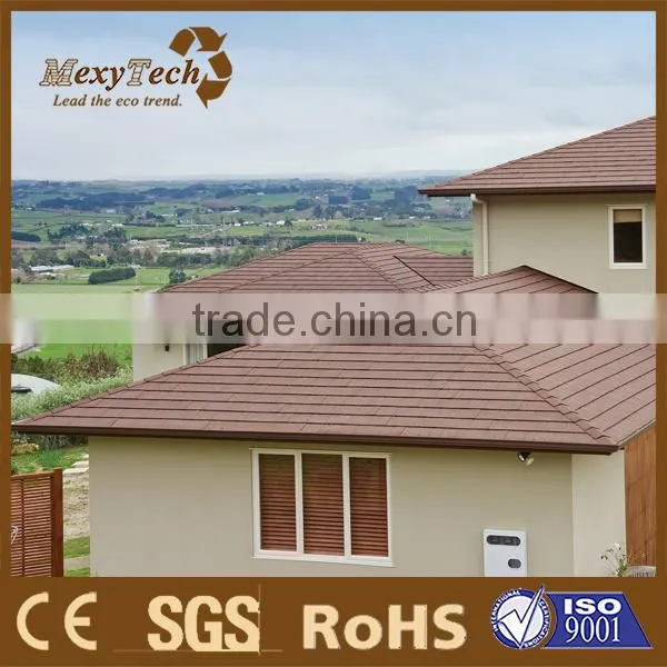 Plastic Wood WPC Shingle, Roofing,UV Resistance,European Style