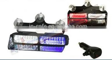 Red and Blue Led Deck Visor Strobe Lights for Police Emergency Vehicle LTDG18 photo-3
