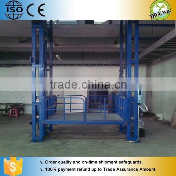 Winter Wholesale Internal / External Use Indoor / Outdoor Use Cargo Hydraulic Freight Elevator