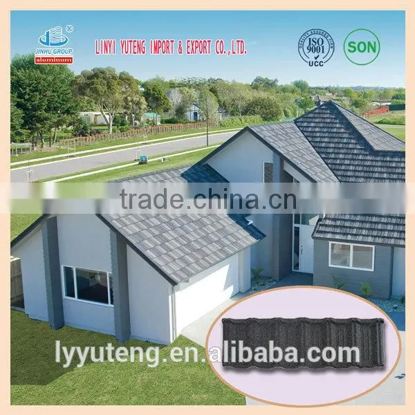 Beatiful Roof Tiles/Waterproof Roof Tile/ Stone Coated Metal Roof Tile