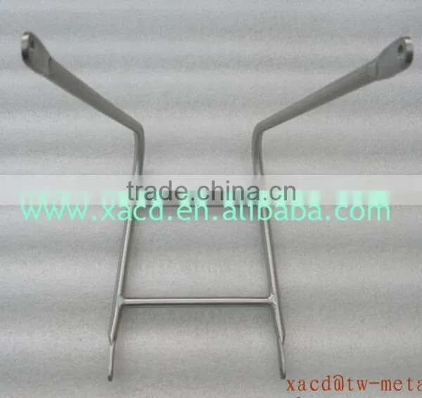XACD Titanium BIKE Rear Rack With Handing Brush Finished Customed Baggage Rack Titanium Bicycle Rear Rack photo-3