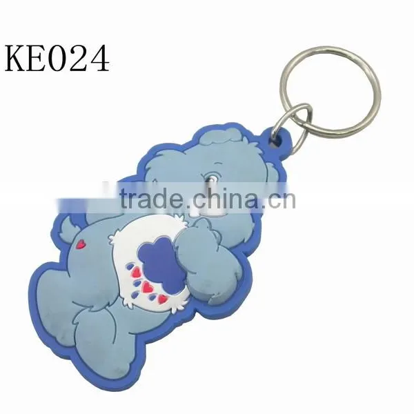 China Custom Rubber Keyring Factory photo-4