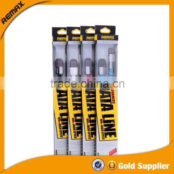 REMAX Transformer Lighting 2 in 1 Micro USB Charger Cable photo-6