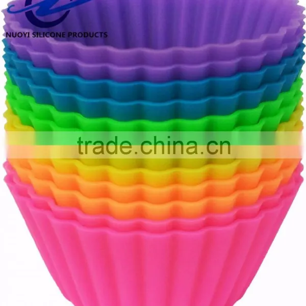 Mini Round Silicone Cup Cake Mold photo-5