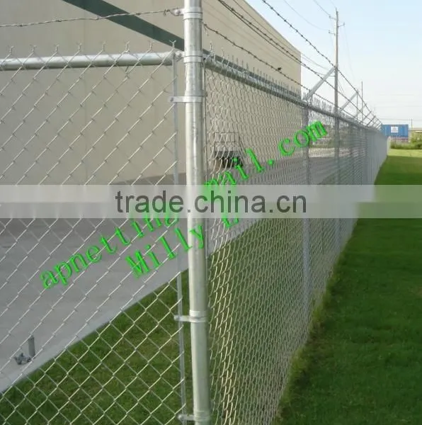 Hot Sale Chain Link Fence for Sport Field Fence Netting Playground Countyard Park Lawn Forest Protecting Direct Factory Supply photo-2