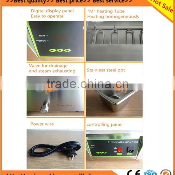 2 Pots Chocolate Melting Machine,chocolate Melter Machine on Sale photo-2