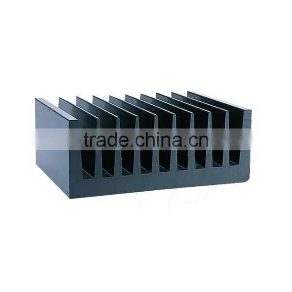 Black Anodizing Electronic Enclosures Aluminium Extruded Heat Sink photo-5