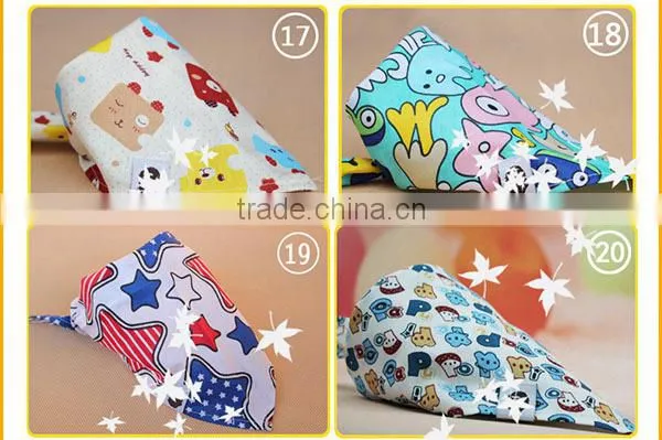 Trangle Cotton Disposable Baby Bib Wholesale photo-4