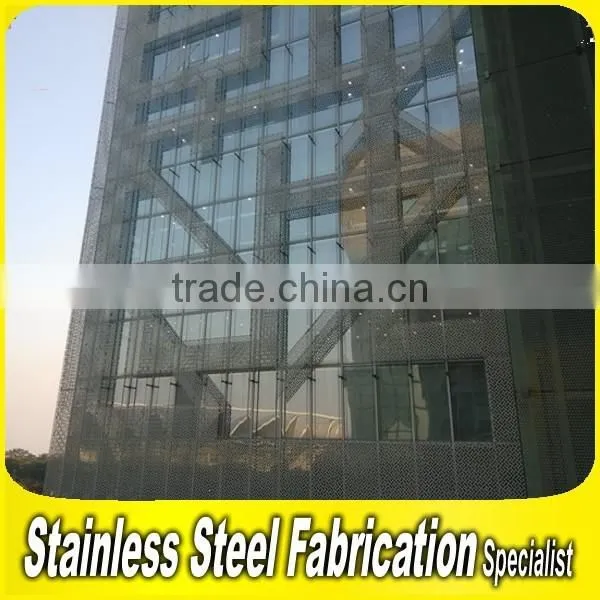 304 Stainless Steel Decorative Exterior Perporated Wall Panel photo-5