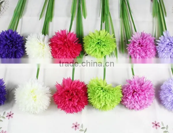 SJ10111106 High Imitation Single Stem Onion Flower photo-2