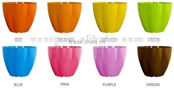 230*180 Biodegradable Colorful Plant Flower Pot Eco Planer photo-5