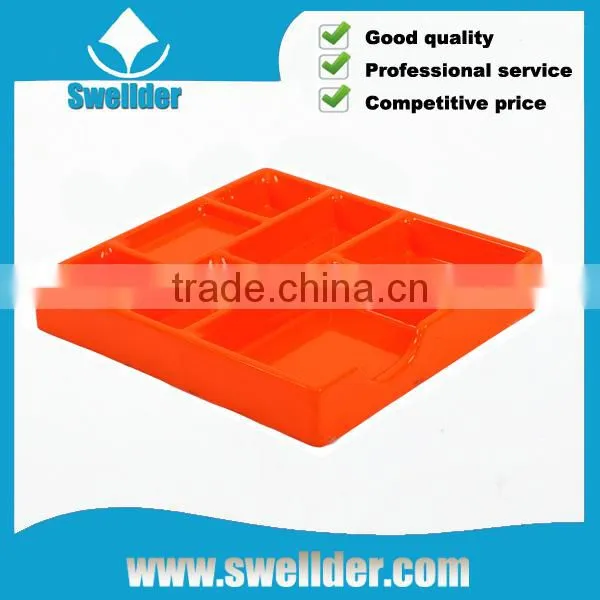 Swellder High-quality Plastic Food Tray With Divivers photo-5