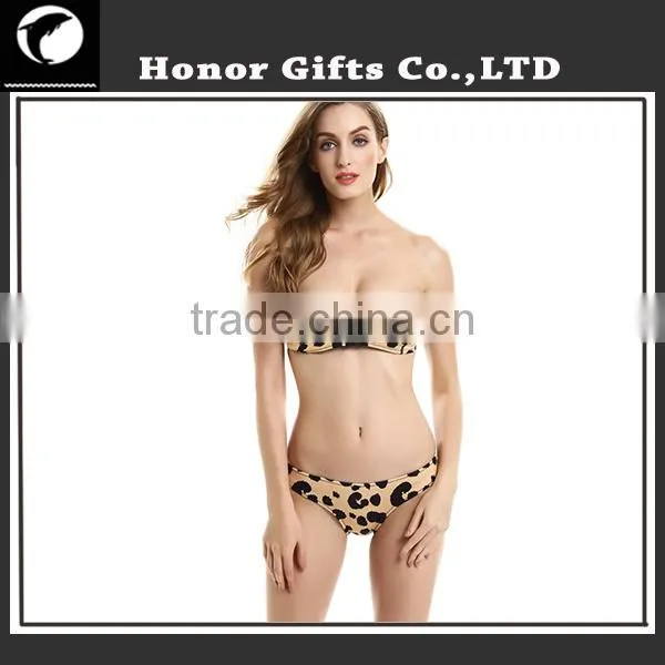 Swimsuit Bathing Suit Swimwear Bra Nipple Pads Young Girls Swimsuit photo-4