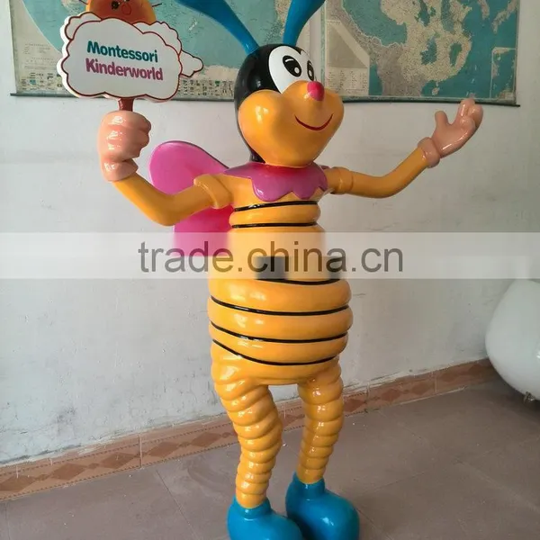 Fiberglass Bumble Bee Figure Statue photo-2