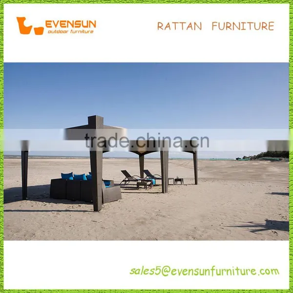 Popular Best Selling Patio Rattan Gazebo Shelter photo-4