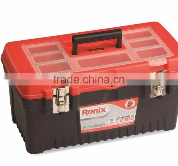 RONIX Tool Box (13 - 16 - 19 Inch) Plastic Lock - Metal Lock RH -9120 RH-9121 RH -9122 RH -9130 RH -9131 photo-5