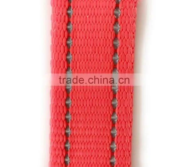 Reflective Webbing Strap, Custom Reflective Nylon Webbing for Pet Leash, Outdoor Furniture Nylon Webbing With Reflective Strip photo-4