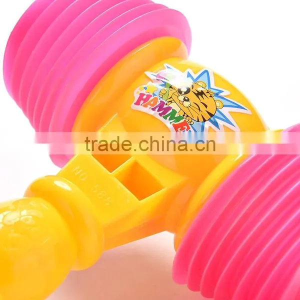 Dongguan ICTI Factory Kids Plastic Musical Electronic Toy Hammer, Make Sound Hammer Whistle Toys photo-5