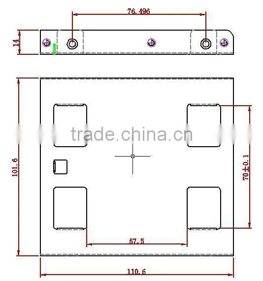 Bracket for Hard Disk 2.5 to 3.5 photo-3