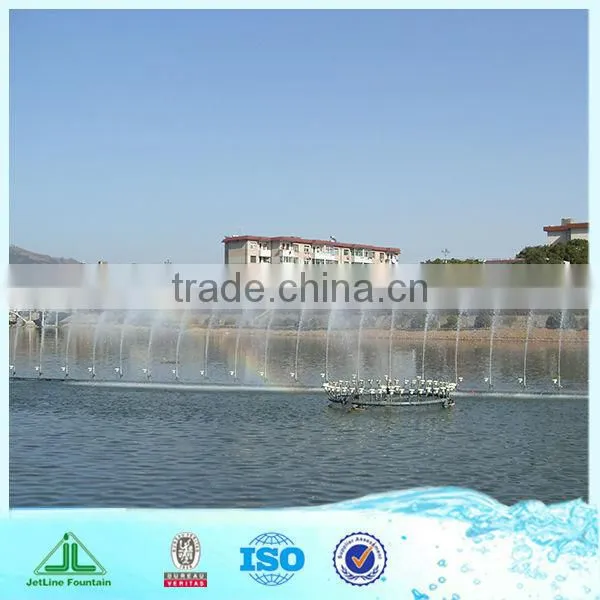 Music Water Fountain Built on River of Tongcheng, Anhui, East China, Phase II photo-5