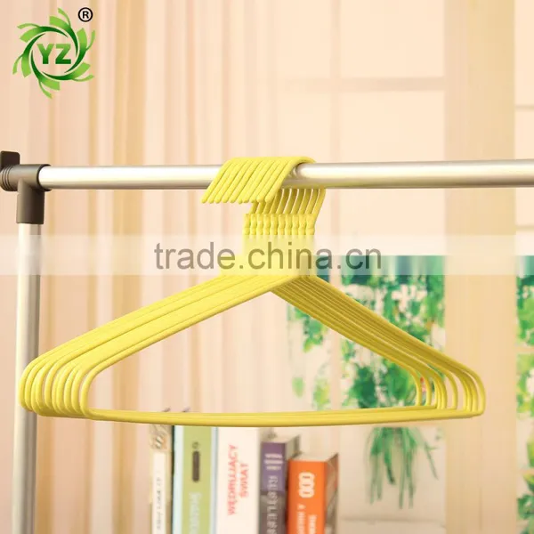 A174 High Quality Clothes Hanger /metal Pvc Coated Laundry Hanger