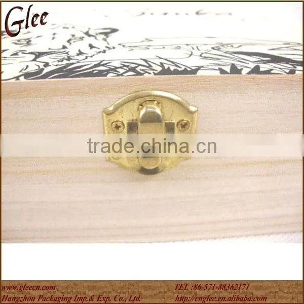 Fancy Empty Wholesale Wooden Tea Packaging Box photo-5