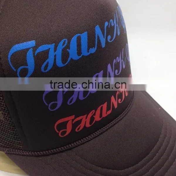 Baseball Mesh Hat /cap And Sponge Trucker Hat With String & Rope photo-4