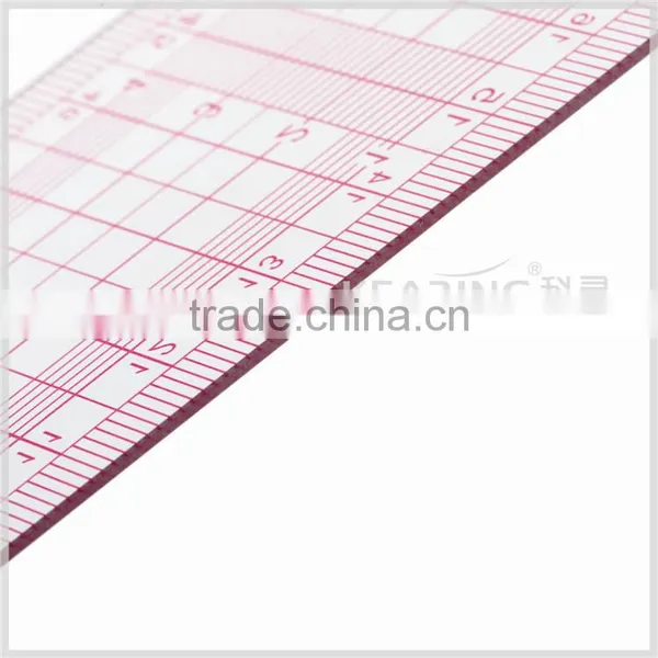 Kearing High Quality 60cm Fashion Design Garment Rulers Straight Pattern Making Ruler With Grading Grids # 8005 photo-5
