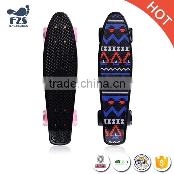 HSJ248 Professional Aluminium Alloy Flying Skateboard Large PU Wheels Skateboard photo-4