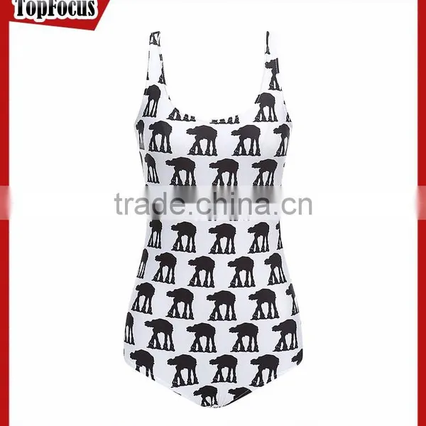 Distribution Supply Fashion Cover-up Beachwear Crotchless Swimwear One Piece photo-2