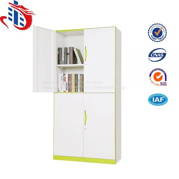 High Quality 4 Door Display Cupboard Lockable Metal File Cabinet photo-5
