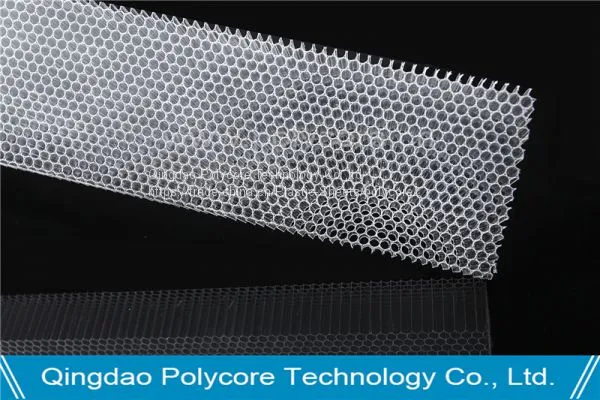 Waterproof Light Weight Stiffness Strength PC Honeycomb Core photo-2