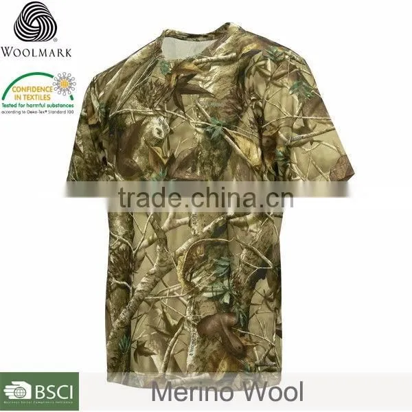 Customize Merino Wool Army Shirt,good Quality Dry Fit Camo Shirt photo-3