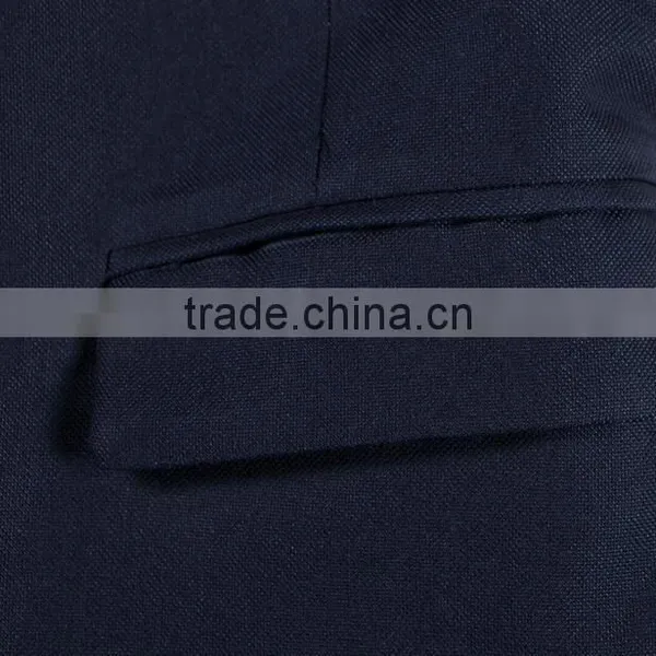 2 Pieces Blue Plus Size Fashion Business Women Formal Suit photo-3