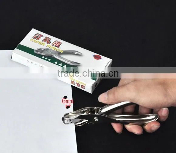 Newest Silver Tone Round Single Hole Craft Paper Punches