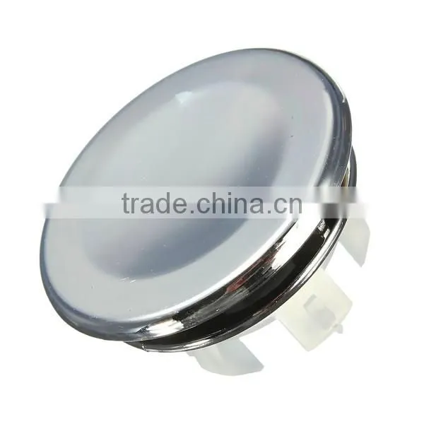 Fashion Ceramic Artistic Basin Spare Bathroom Round Sink Overflow Cover Tidy Chrome Trim High Quality photo-3