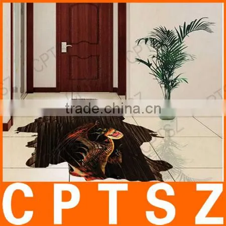 3D Beautiful PVC Wall Sticker - Dragon (60 x 90cm) photo-5