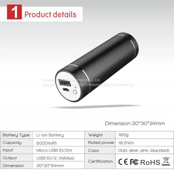 Smallest Power Bank 5000mAh, Mobile Power Supply photo-4