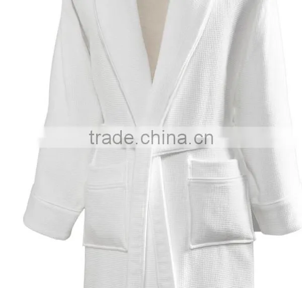 Manufacture 100% Cotton Plus Size Quilted Waffle Bathrobe photo-2